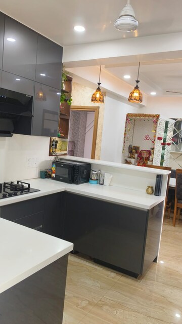 Kitchen in 3 BHK Apartment at Azeagaia Botanica, Vrindavan Yojna – for Sale