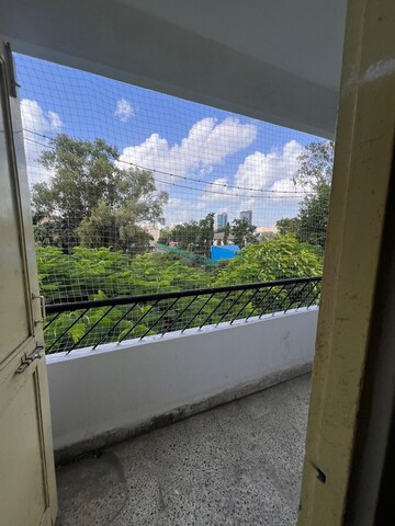Balcony in 1 BHK Apartment at Meera Nagar Garden CHS, Koregaon Park – for Rent