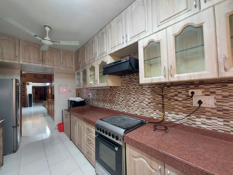 Kitchen, sacred-heart-town 4 Bedroom 2000 Sq.Ft. Apartment In Wanowrie Pune 7940054