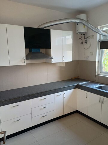 Kitchen in 3 BHK Builder Floor at Emaar MGF Emerald Hills, Sector 65 – for Rent