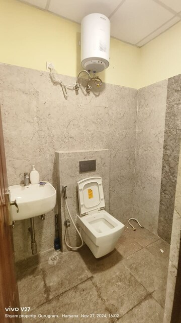 Bathroom in 3 BHK Builder Floor at Emaar MGF Emerald Hills, Sector 65 – for Rent