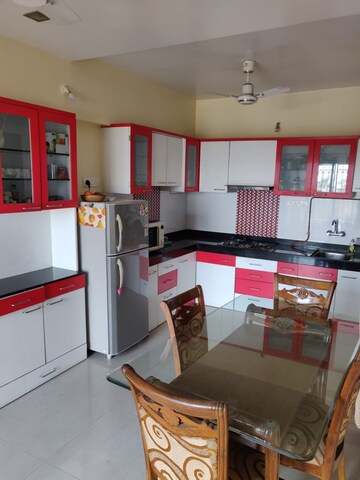 Kitchen in 3 BHK Apartment at Naiknavare Indradhanu, Kothrud – for Rent