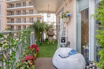 Balcony in 3 BHK Apartment at DLF The Skycourt, Sector 86 – for Sale