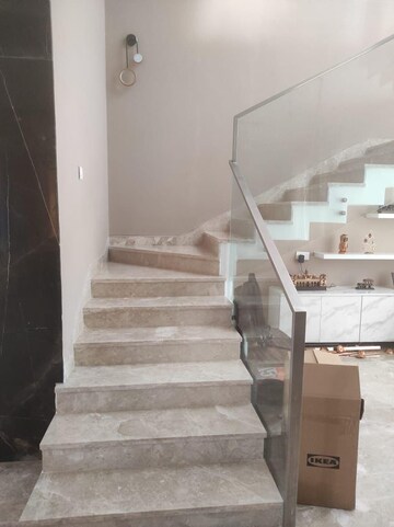 Staircase in 4 BHK Villa at Northstar Allura, Kokapet – for Rent