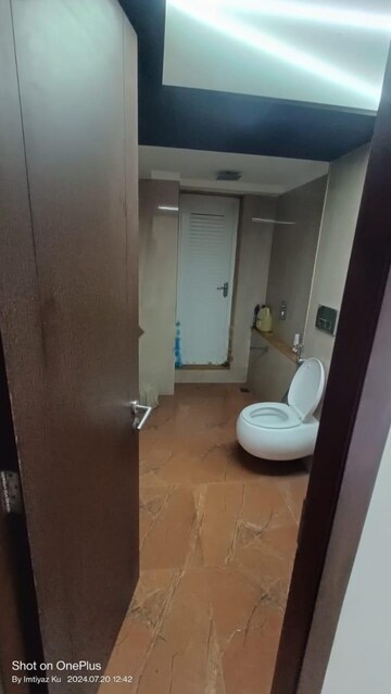 Bathroom in 2 BHK Apartment at Ruparel Ariana, Parel – for Rent