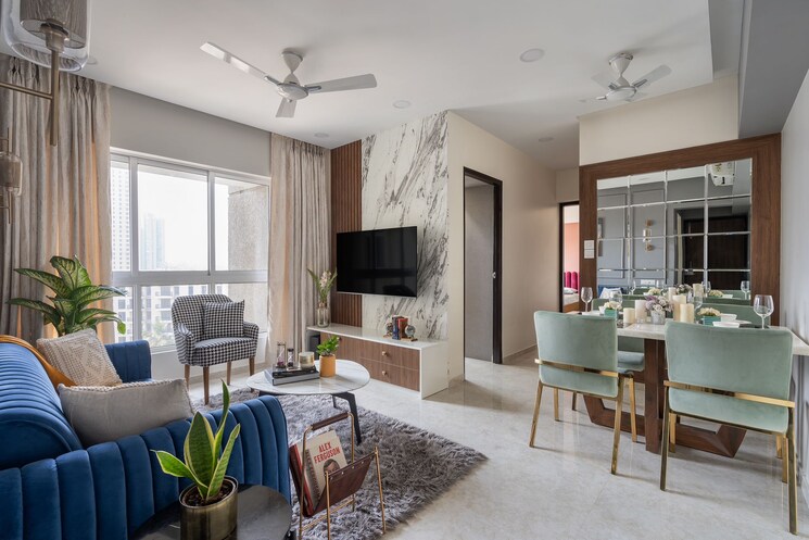 Master Bedroom, lodha-amara-tower-6-and-22 2 Bedroom 639 Sq.Ft. Apartment In Kolshet Road Thane 7940439