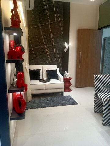 Living Room in 1 BHK Apartment at Arihant Avanti, Shilphata – for Sale