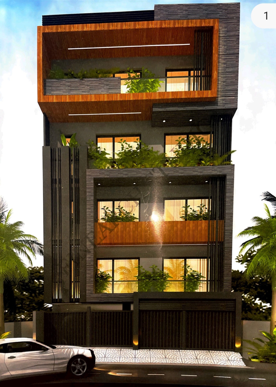 3.5 BHK + Pooja Room,Servant Room,Extra Room 270 Sq.Yd. Builder Floor in Ansal Versalia Avante