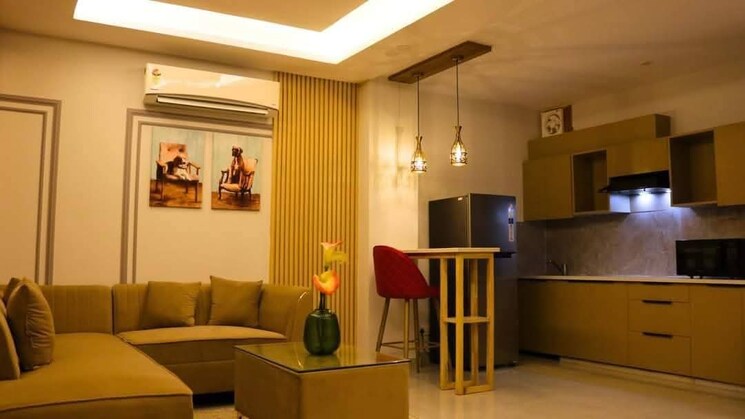 Living Room, uk-luxecity 1 Bedroom 397 Sq.Ft. Apartment In Kandivali East Mumbai 7940611