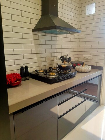 Kitchen in 1 BHK Apartment at Arihant Avanti, Shilphata – for Sale