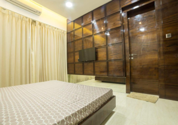 Bedroom in 3.5 BHK Apartment at Manav Eternelle, Vasant Vihar – for Rent