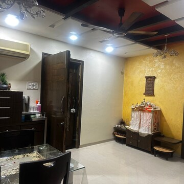 Living Room in 2.5 BHK Apartment at Rajkamal Heights, Mint Colony – for Rent