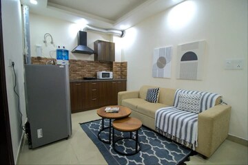 Living Room in 1 BHK Apartment at Suhas Modi SRA, Kandivali East – for Sale