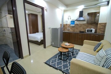 Living Room in 1 BHK Apartment at Suhas Modi SRA, Kandivali East – for Sale
