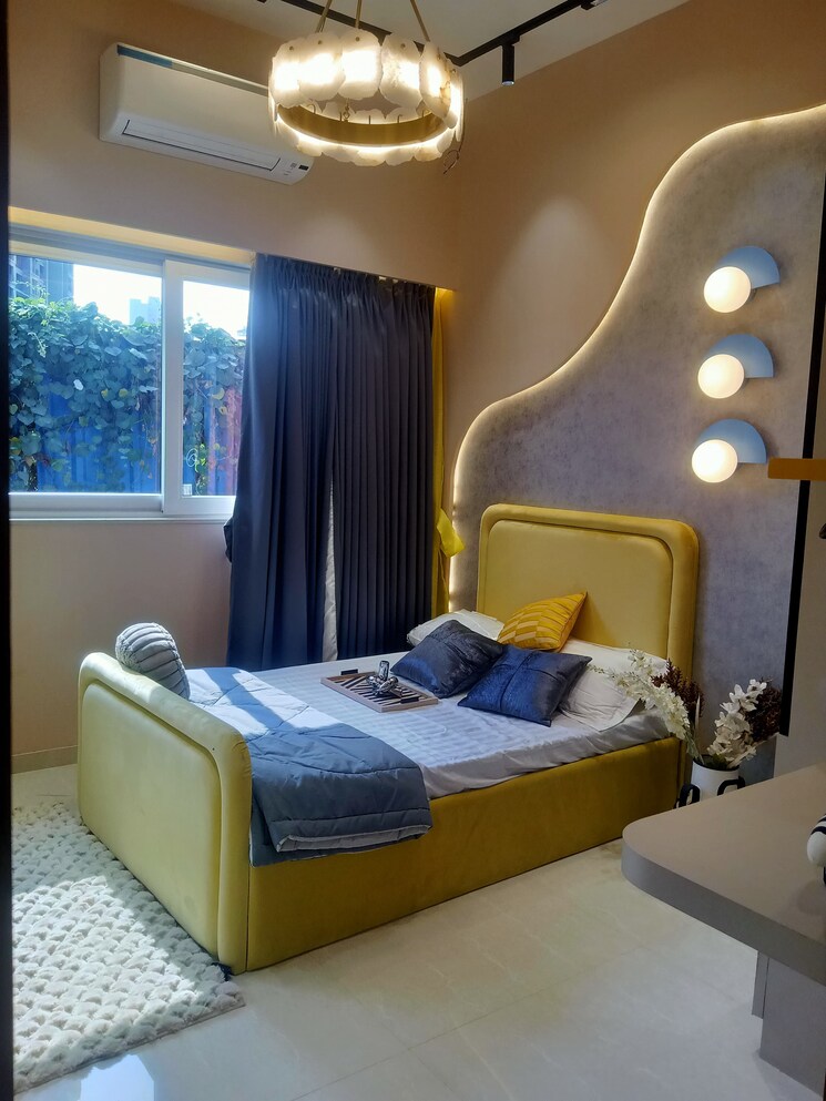 Bedroom, arihant-avanti 2 Bedroom 522 Sq.Ft. Apartment In Shilphata Thane 7940792