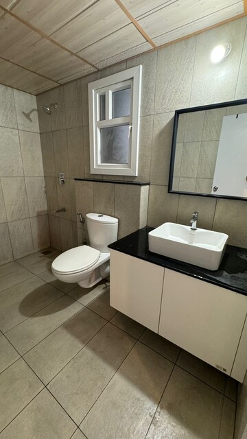 Bathroom in 2 BHK Apartment at Prestige High Fields, Gachibowli – for Rent