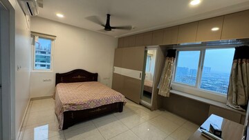 Bedroom in 2 BHK Apartment at Prestige High Fields, Gachibowli – for Rent