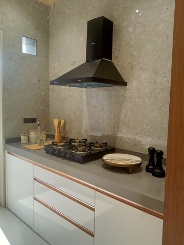 Kitchen in 1 BHK Apartment at Arihant Avanti, Shilphata – for Sale