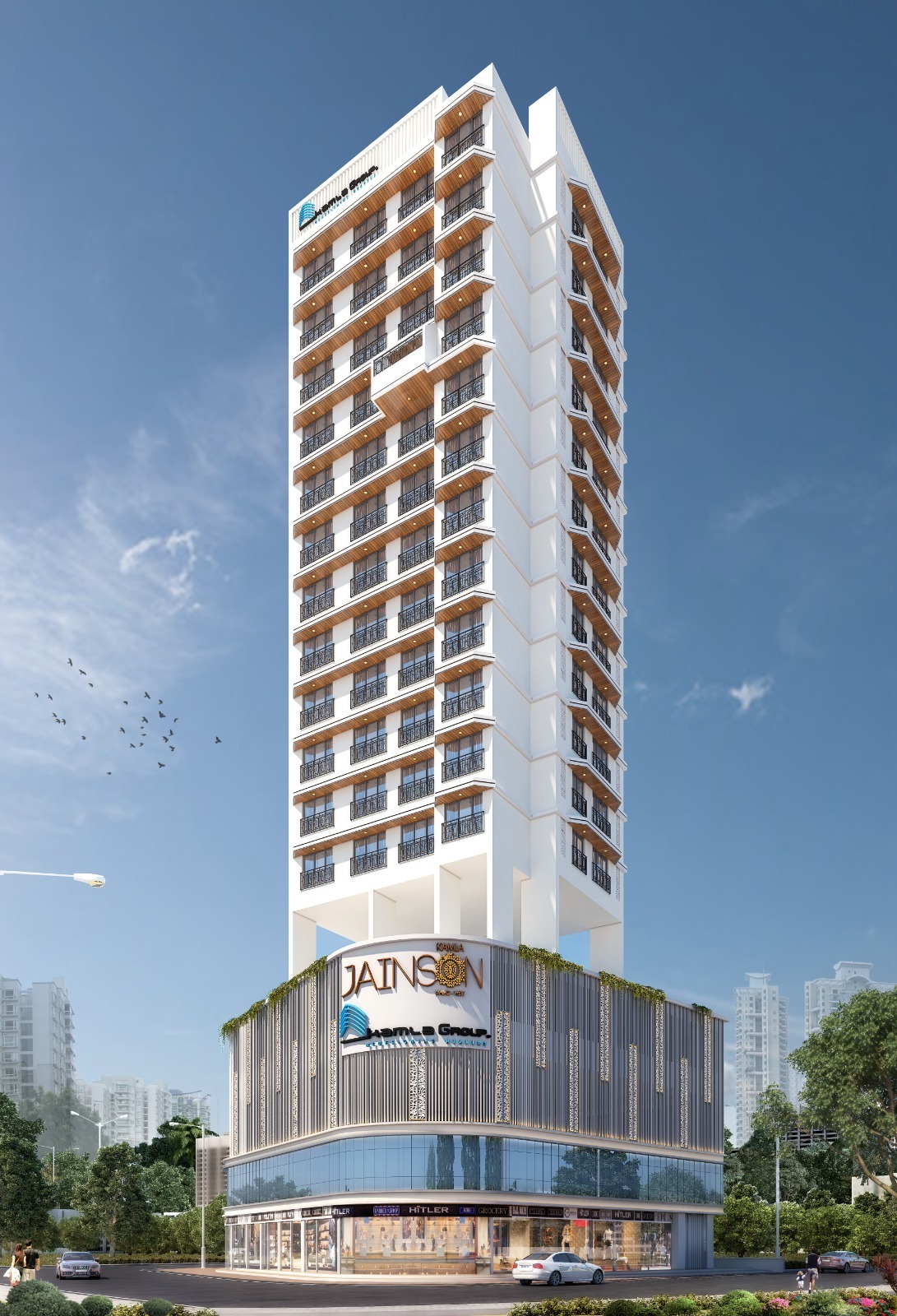 2 BHK 612 Sq.Ft. Apartment in Kamla Jainson