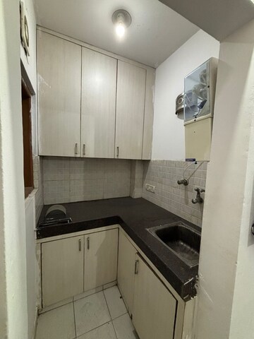 Kitchen in 1 BHK Builder Floor at Ansal Sushant Lok I, Sector 43 – for Rent