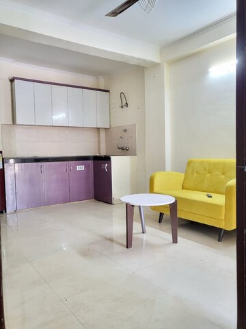 Master Bedroom in 1 BHK Builder Floor at Ansal Sushant Lok I, Sector 43 – for Rent