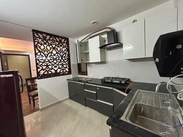 Kitchen in 1 BHK Builder Floor at Saket – for Rent