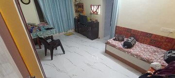 Master Bedroom in 1 BHK Apartment at Vaibhav Chs Juinagar, Juinagar – for Sale