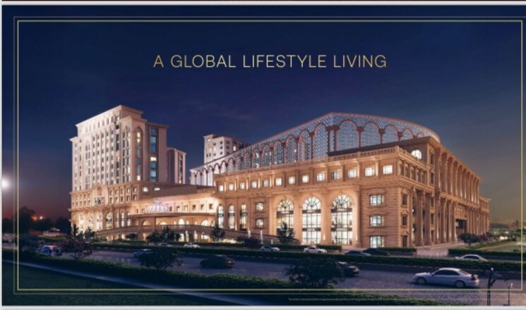 Exterior View, omaxe-world-street Commercial Shop 1400 Sq.Ft. In Sector 79 Faridabad 7941286