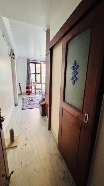 Building Lobby in 2 BHK Builder Floor at Freedom Fighters Enclave – for Rent