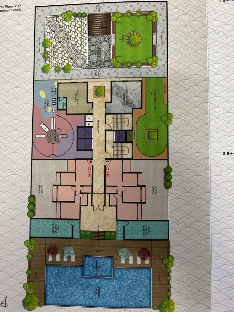 Master Plan, reliable-balaji-theo 3 Bedroom 1580 Sq.Ft. Apartment In Kalamboli Navi Mumbai 7941343