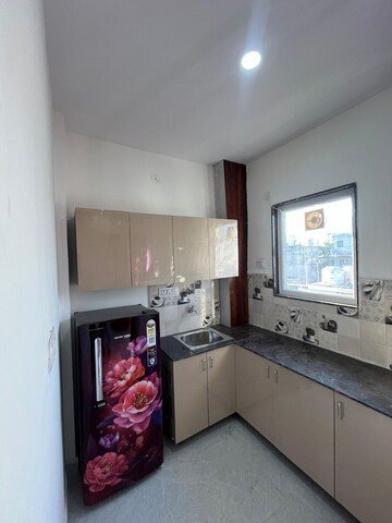 Kitchen in 1 RK Builder Floor at Ansal Sushant Lok I, Sector 43 – for Rent