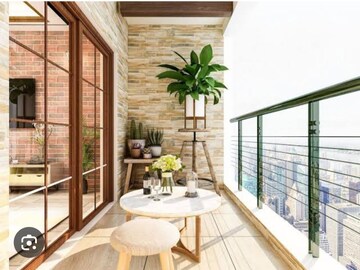 Balcony in 2.5 BHK Villa at Jak Green Villas II, Sector 12 Greater Noida – for Sale