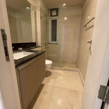 Attached Bathroom in 3 BHK Apartment at DLF The Ultima, Sector 81 – for Rent