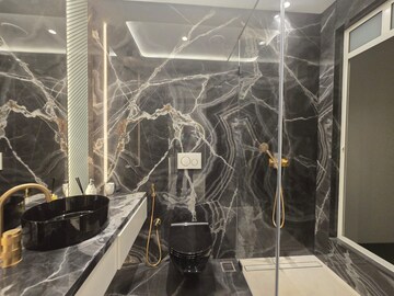 Attached Bathroom in 3 BHK Apartment at Soham Crystal Spires, Ghodbunder Road – for Sale