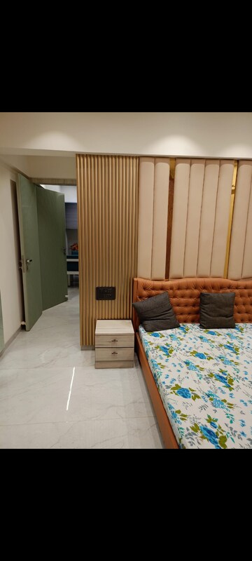 Bedroom in 1 BHK Apartment at Ajmera Regalia, Borivali West – for Rent
