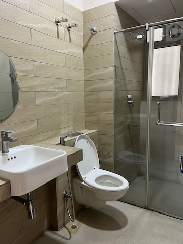 Bathroom in 3 BHK Apartment at Merlin 5th Avenue, Salt Lake City – for Rent