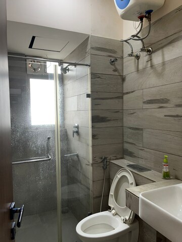 Bathroom in 3 BHK Apartment at Merlin 5th Avenue, Salt Lake City – for Rent