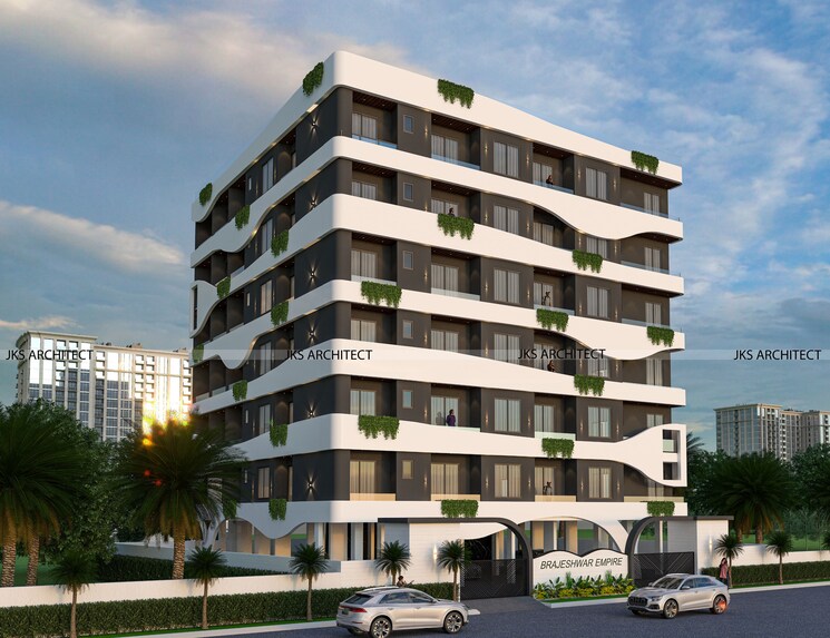 Exterior View, park-vaishali 3 Bedroom 1350 Sq.Yd. Apartment In Vaishali Nagar Jaipur 7941879