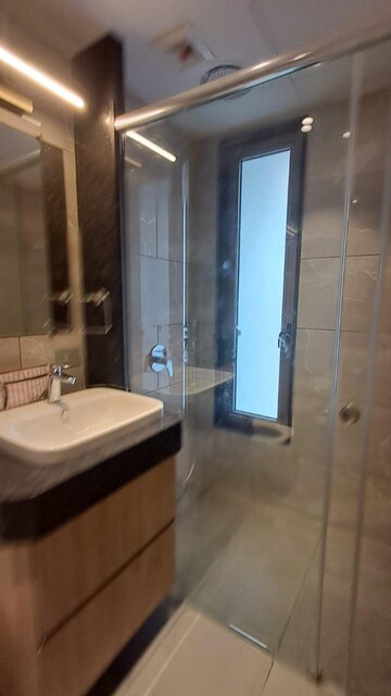 Bathroom in 4 BHK Apartment at Rustomjee Crown, Prabhadevi – for Rent