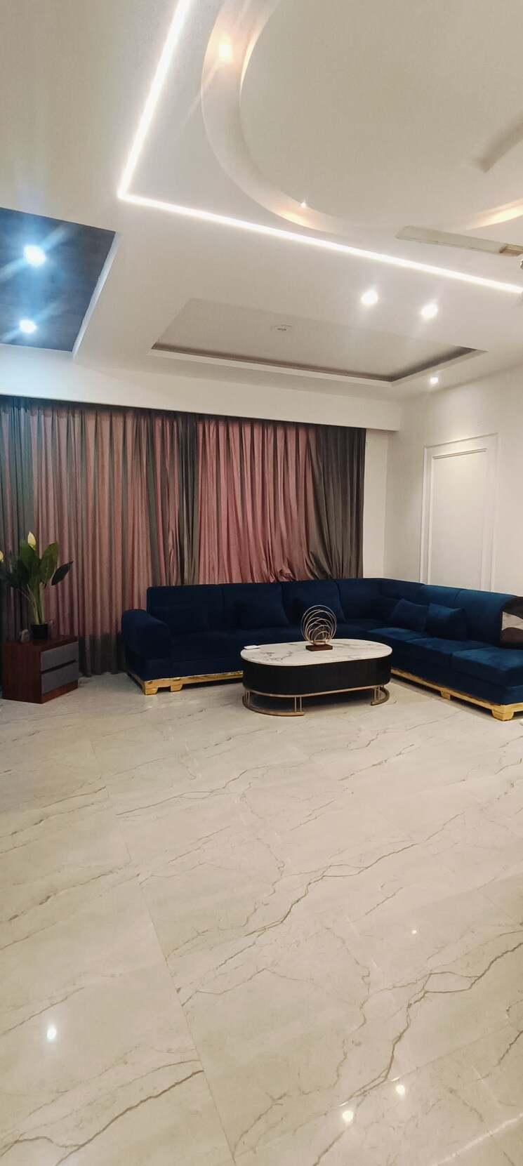 Living Room, sector 125 2 Bedroom 118 Sq.Yd. Builder Floor In Sector 125 Mohali 7941963