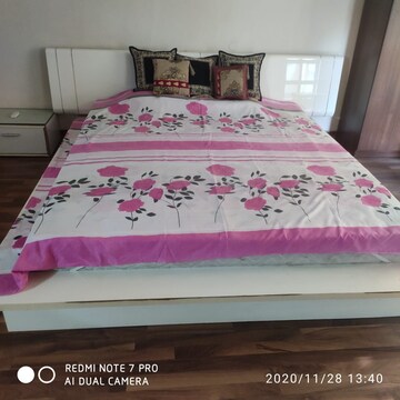Bedroom in 1.5 BHK Builder Floor at Omaxe NRI City Plots, Omega Ii Greater Noida – for Rent