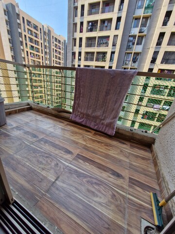 Balcony in 1 BHK Apartment at Bachraj Landmark, Virar West – for Sale