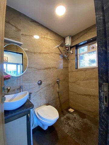 Bathroom in 1 BHK Apartment at DJ Homes JB Amore, Chembur – for Sale