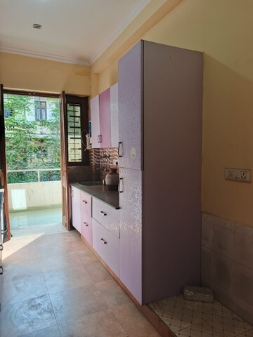 Kitchen in 3 BHK Builder Floor at Ansal Sushant Lok I, Sector 43 – for Rent
