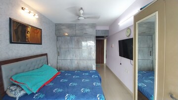 Bedroom in 3 BHK Apartment at Tulsi Sagar, Nerul – for Rent