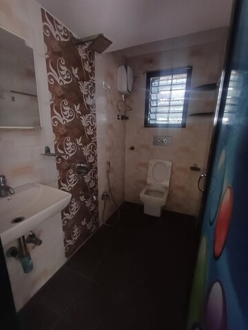 Bathroom in 1 RK Apartment at Sai Heights Old Sangvi, Old Sangvi – for Rent