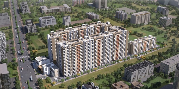 Master Plan, rama-krystal-city 1 Bedroom 598 Sq.Ft. Apartment In Moshi Pune 7942456