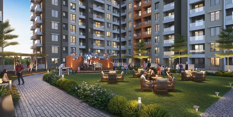 Exterior View, rama-krystal-city 1 Bedroom 598 Sq.Ft. Apartment In Moshi Pune 7942456