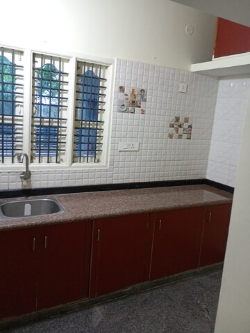 Kitchen in 1 BHK Independent House at WinnField Gardens, Hegde Nagar – for Rent