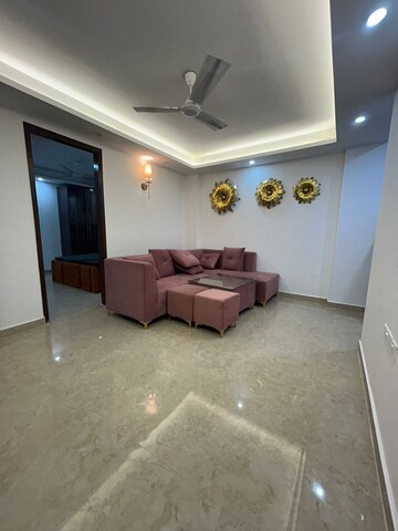 Living Room in 2 BHK Apartment at Saket – for Rent